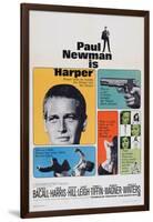 Harper, Paul Newman, Lauren Bacall, Janet Leigh, 1966-null-Framed Art Print