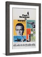 Harper, Paul Newman, Lauren Bacall, Janet Leigh, 1966-null-Framed Art Print
