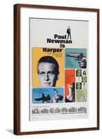 Harper, Paul Newman, Lauren Bacall, Janet Leigh, 1966-null-Framed Art Print