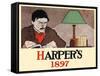 Harper's 1897-Edward Penfield-Framed Stretched Canvas