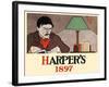 Harper's 1897-Edward Penfield-Framed Art Print