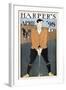 Harper's April '98-Edward Penfield-Framed Art Print