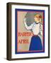 Harper's April-Edward Penfield-Framed Art Print