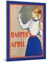 Harper's April-Edward Penfield-Mounted Art Print