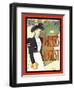 Harper's August-Edward Penfield-Framed Art Print