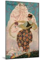 Harper's Bazaar, April 1916-null-Mounted Art Print