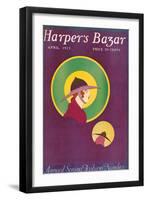 Harper's Bazaar, April 1923-null-Framed Art Print