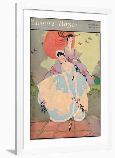 Harper's Bazaar, August 1916-null-Framed Art Print