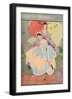Harper's Bazaar, August 1916-null-Framed Art Print
