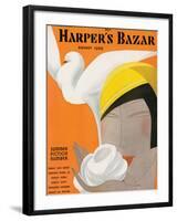 Harper's Bazaar, August 1929-null-Framed Art Print