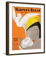 Harper's Bazaar, August 1929-null-Framed Art Print