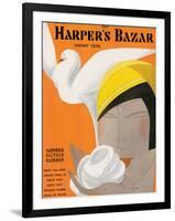 Harper's Bazaar, August 1929-null-Framed Art Print