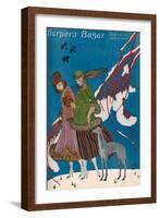 Harper's Bazaar, February 1916-null-Framed Art Print