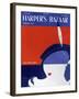 Harper's Bazaar, February 1932-null-Framed Premium Giclee Print