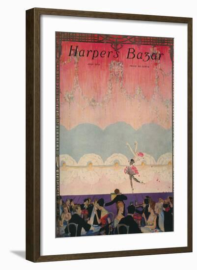 Harper's Bazaar, July 1916-null-Framed Art Print