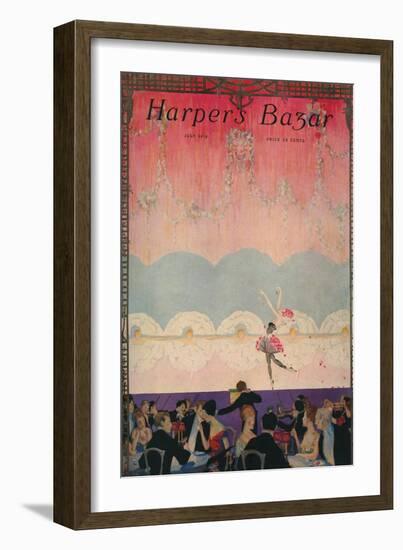 Harper's Bazaar, July 1916-null-Framed Art Print
