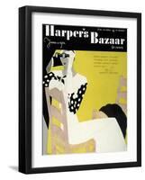 Harper's Bazaar, June 1932-null-Framed Art Print