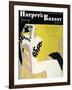 Harper's Bazaar, June 1932-null-Framed Art Print