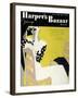 Harper's Bazaar, June 1932-null-Framed Art Print