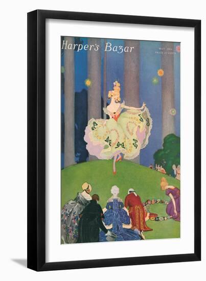 Harper's Bazaar, May 1916-null-Framed Art Print