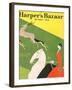 Harper's Bazaar, November 1929-null-Framed Premium Giclee Print