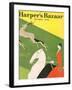Harper's Bazaar, November 1929-null-Framed Premium Giclee Print