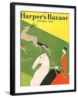 Harper's Bazaar, November 1929-null-Framed Art Print