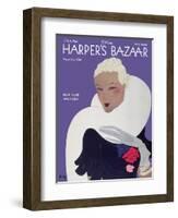 Harper's Bazaar, November 1932-null-Framed Art Print