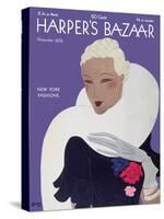 Harper's Bazaar, November 1932-null-Stretched Canvas