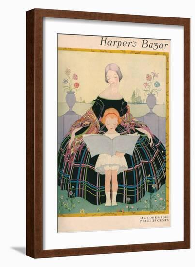 Harper's Bazaar, October 1916-null-Framed Art Print