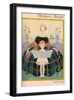 Harper's Bazaar, October 1916-null-Framed Art Print