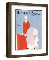 Harper's Bazaar, October 1929-null-Framed Art Print