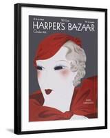 Harper's Bazaar, October 1932-null-Framed Premium Giclee Print