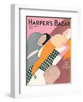 Harper's Bazaar, September 1929-null-Framed Art Print