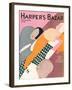 Harper's Bazaar, September 1929-null-Framed Art Print