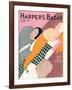 Harper's Bazaar, September 1929-null-Framed Art Print