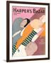 Harper's Bazaar, September 1929-null-Framed Art Print