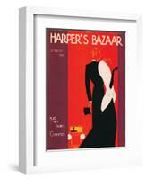 Harper's Bazaar, September 1930-null-Framed Art Print