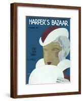 Harper's Bazaar, September 1931-null-Framed Art Print