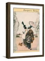 Harper's Bazaar-null-Framed Art Print