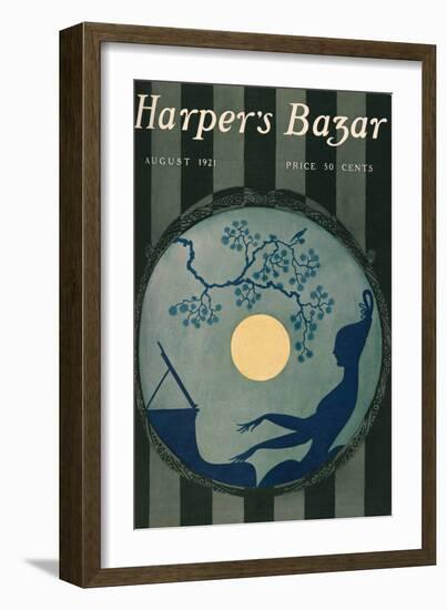 Harper's Bazar, August 1921-null-Framed Art Print