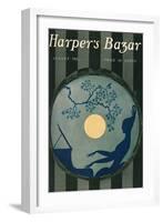 Harper's Bazar, August 1921-null-Framed Art Print