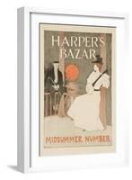 Harper's Bazar Midsummer Number Poster-null-Framed Giclee Print