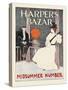 Harper's Bazar Midsummer Number-Edward Penfield-Stretched Canvas