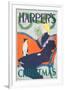 Harper's Christmas-Edward Penfield-Framed Art Print