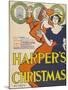 Harper's Christmas-Edward Penfield-Mounted Giclee Print