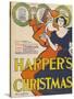 Harper's Christmas-Edward Penfield-Stretched Canvas