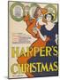 Harper's Christmas-Edward Penfield-Mounted Giclee Print