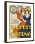 Harper's Christmas-Edward Penfield-Framed Giclee Print