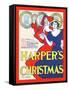 Harper's Christmas-Edward Penfield-Framed Stretched Canvas